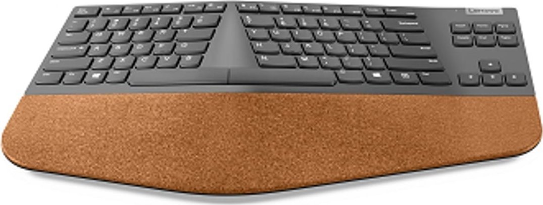 Klawiatura Lenovo Lenovo Keyboard Go Split US Euro, Grey, Wireless, USB, Scissors switch keys