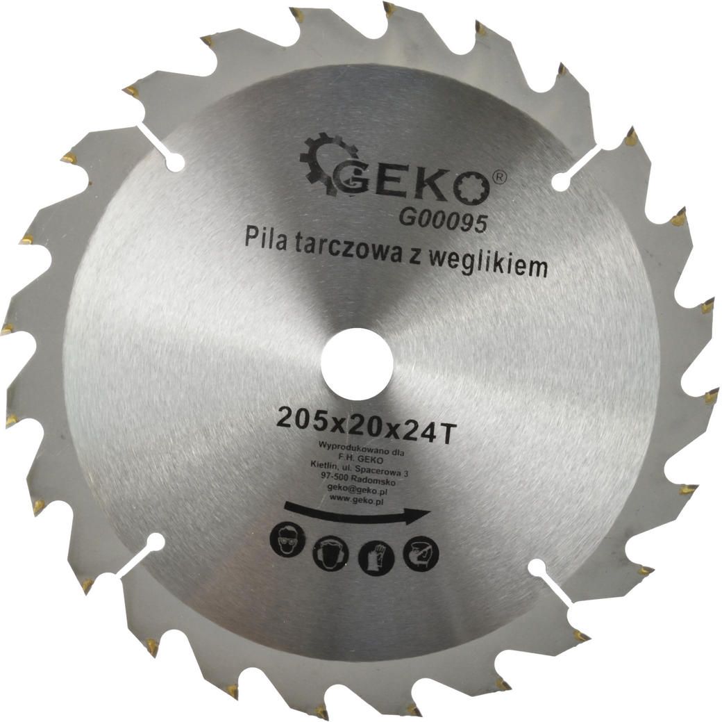 Geko tarcza do drewna 205x20x24T (G00095)