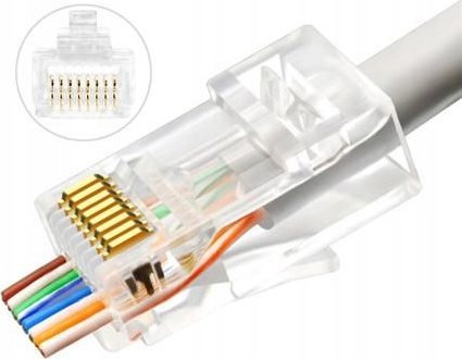 Lanview RJ45 UTP plug Cat6 for