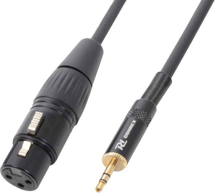 Kabel XLR (f) - mini Jack 3,5mm 0,5m one size