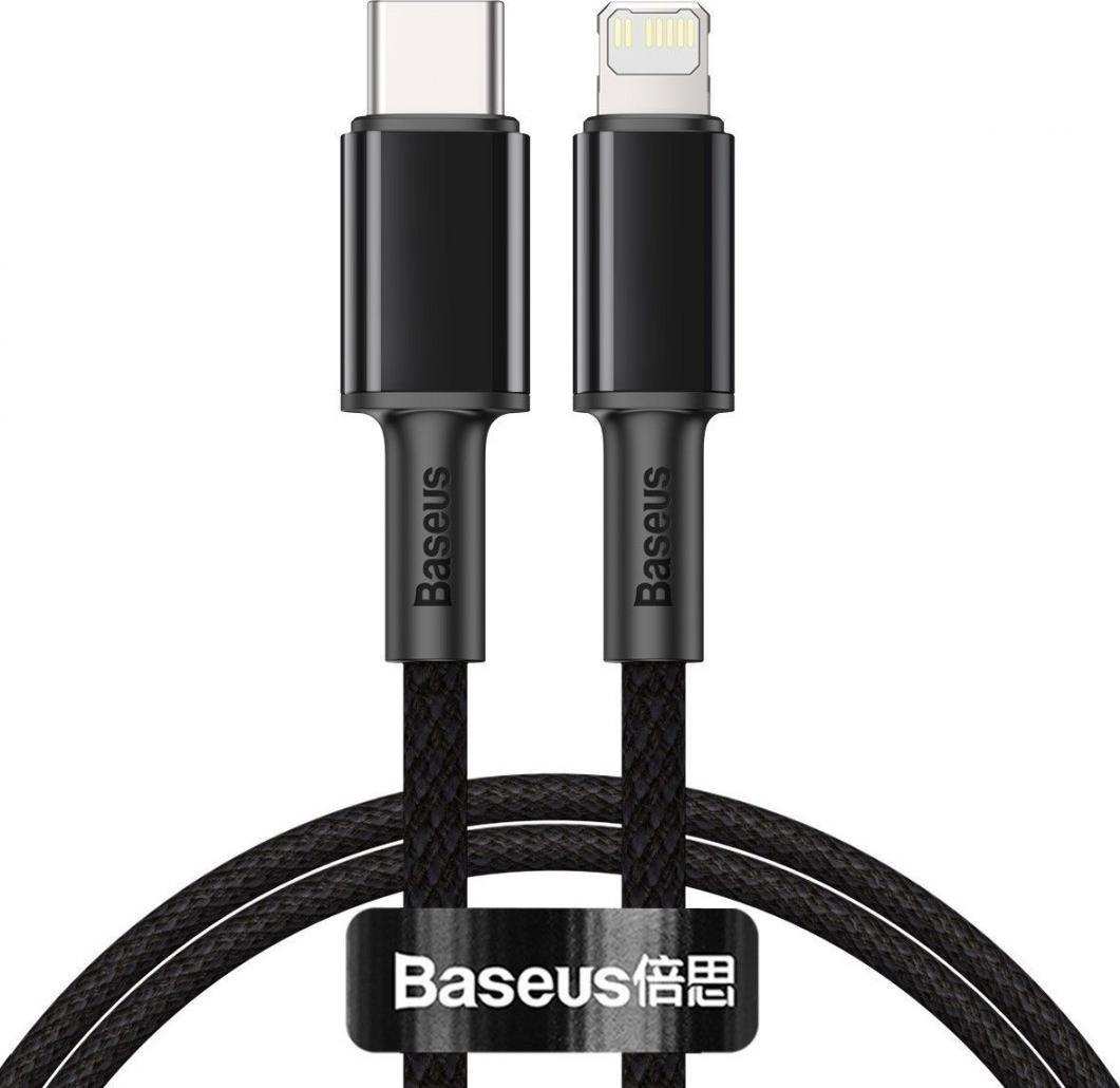 Kabel USB Baseus USB-C - Lightning 1 m Czarny (BSU1944BLK)