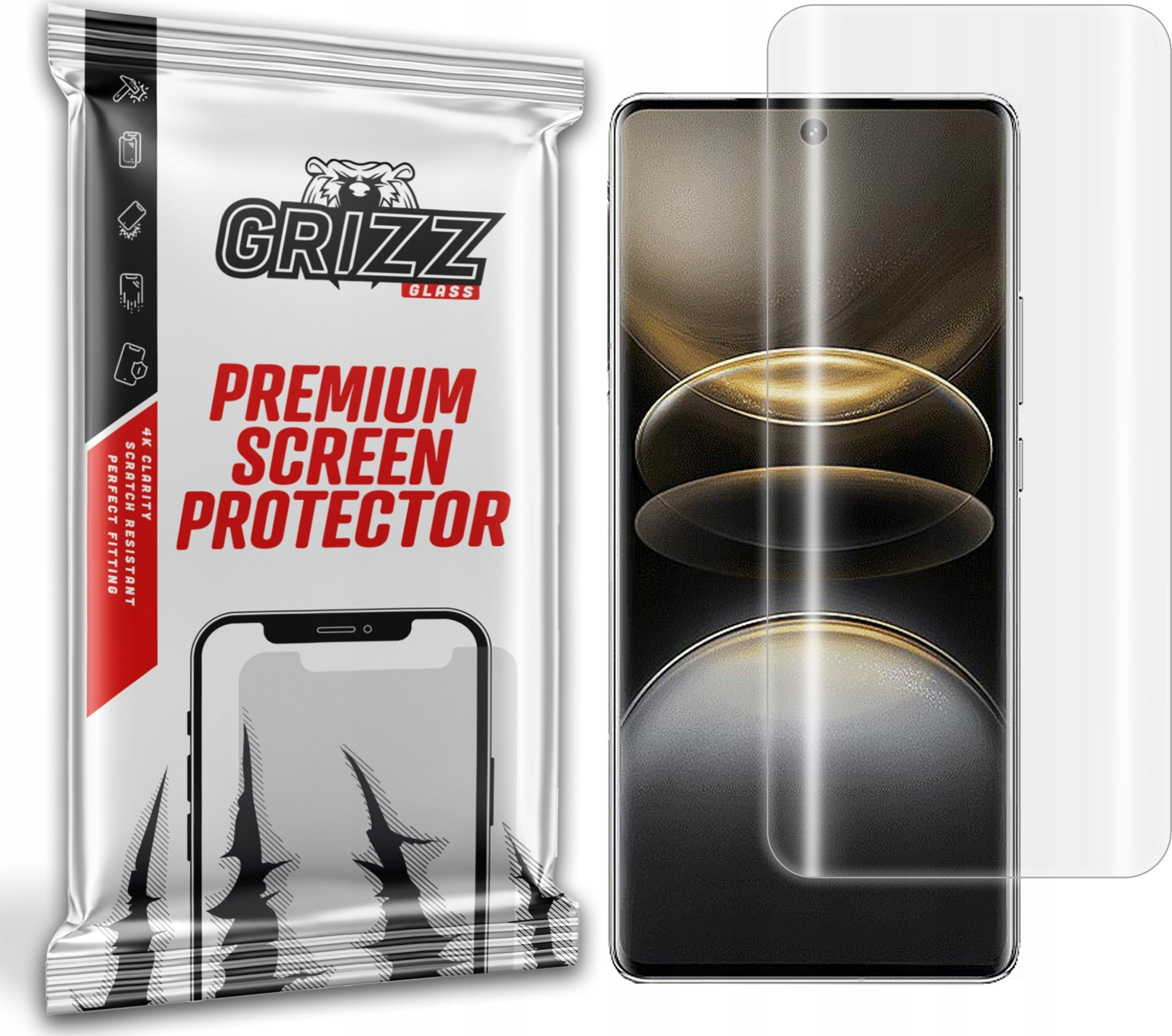 GrizzGlass Folia hydrożelowa GrizzGlass Hydrofilm do Vivo X100s Pro