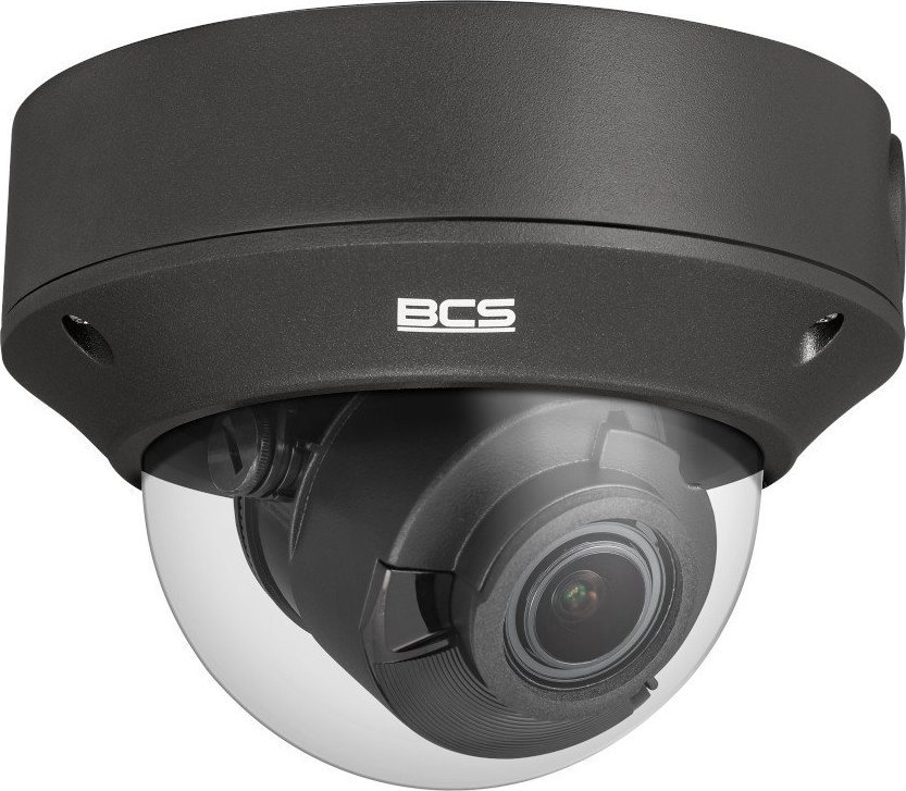 Kamera IP BCS Kamera kopułowa IP 5Mpx BCS-P-DIP45VSR4-G z obiektywem motozoom 2.8 - 12mm
