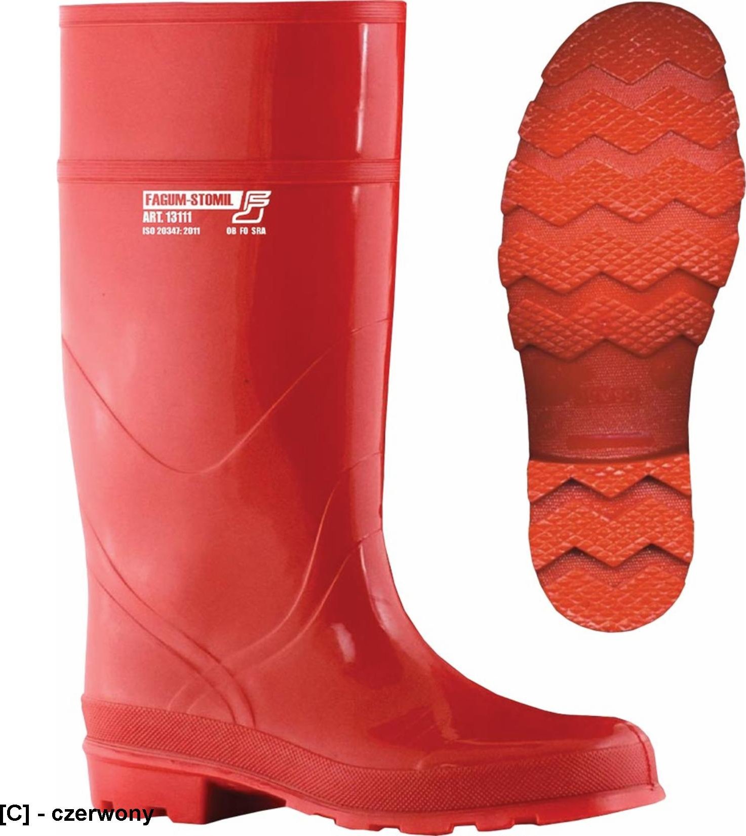 Fagum-Stomil BFKD13111 obuwie gumowe kwasoodporne 42