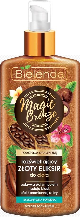 Bielenda Magic Bronze Rozświetlający Złoty Eliksir do ciała 150 ml