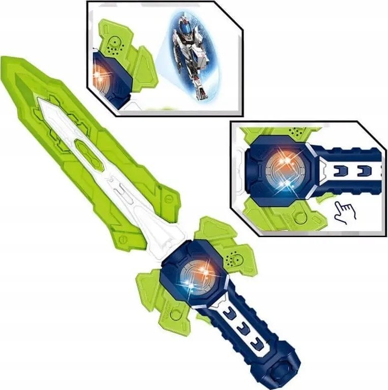 Teka Miecz ¶wietlny LED z projektorem, światło i dźwięk