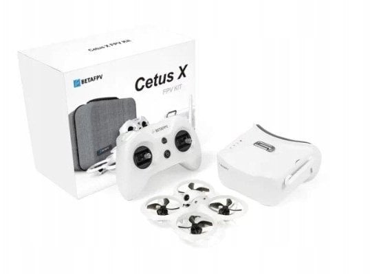 Dron BetaFPV Cetus X Kit ELRS | Dron + gogle FPV |