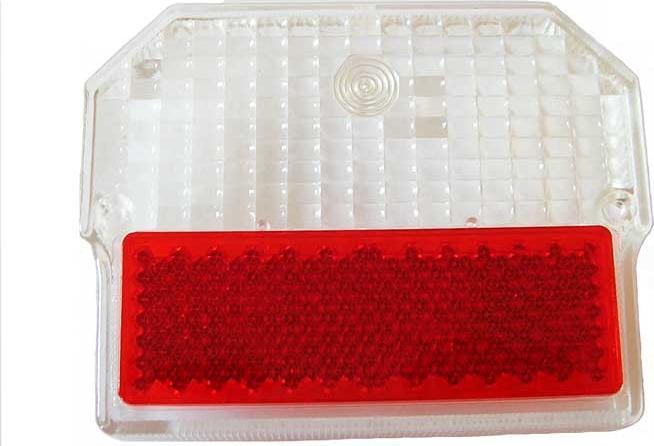Z.P.H. Moto-Mer Klosz lampy tylnej prostokatny biały, długi odblask S51, S70, KR51/2, SR50, MZ