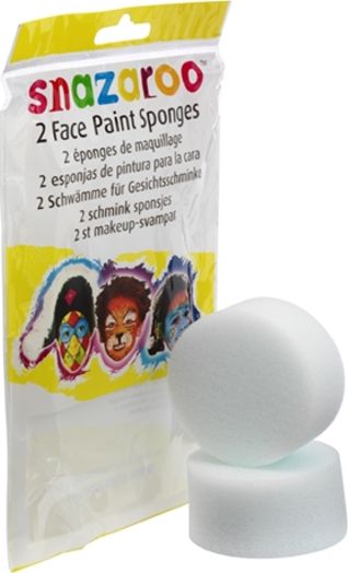 Akson Gąbki do malowania twarzy i ciała Snazaroo 2szt uniw