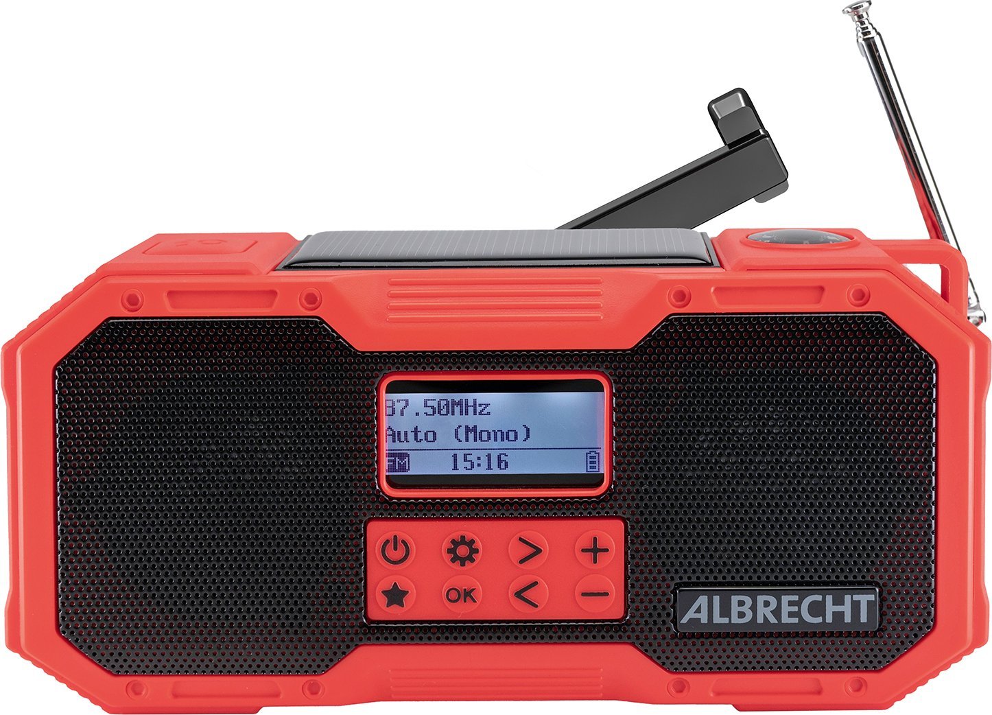 Radio Albrecht DR 112 DAB+/UKW Outdoor radio korbowe