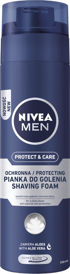 Nivea MEN Pianka do golenia NAWILŻAJĄCA 200 ml