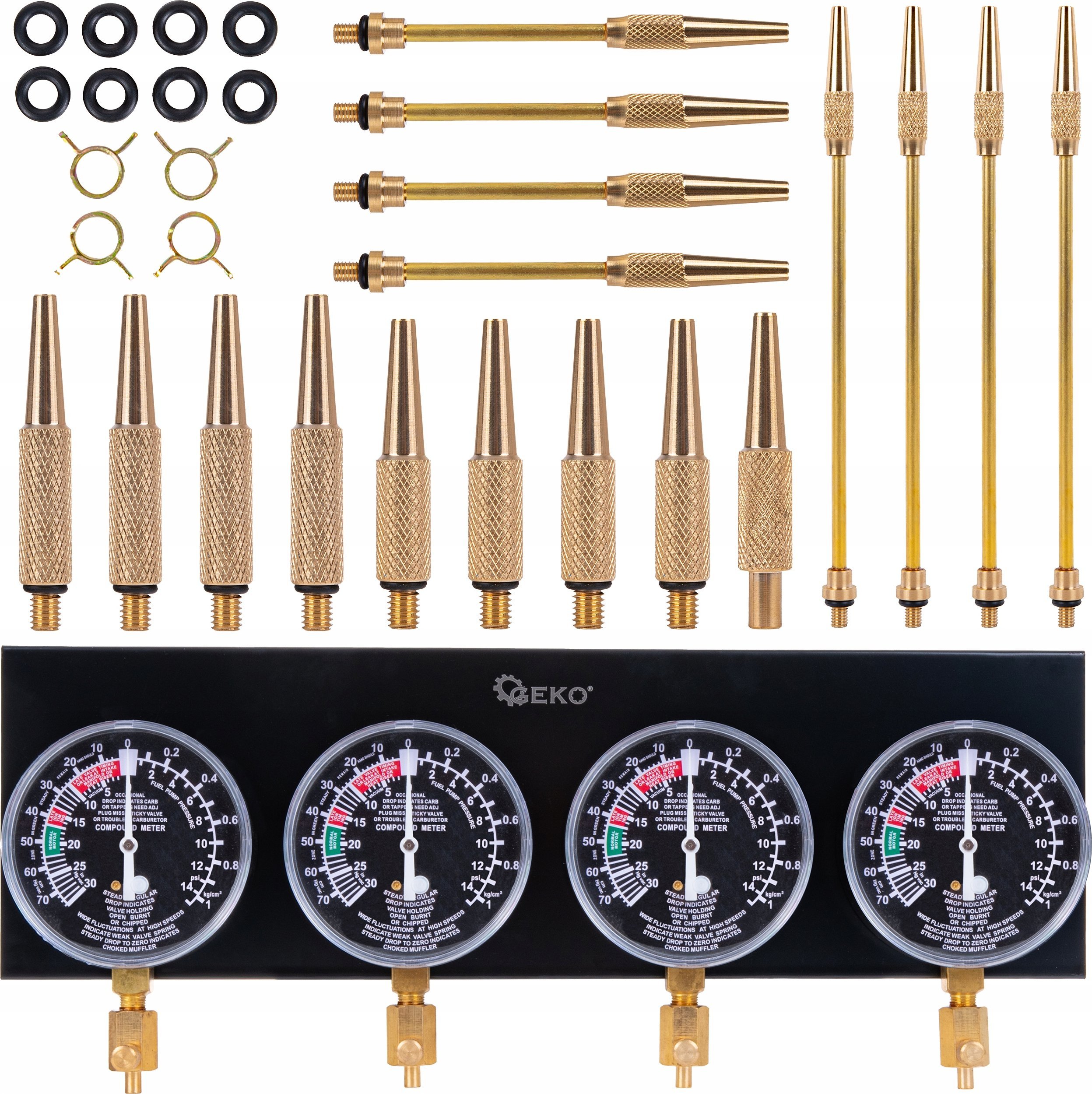 Zestaw do synchronizacji gaźników 26el. (4)