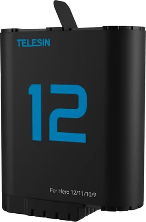 Akumulator litowy TELESIN do GoPro Hero 12/11/10/9 (niebieski)