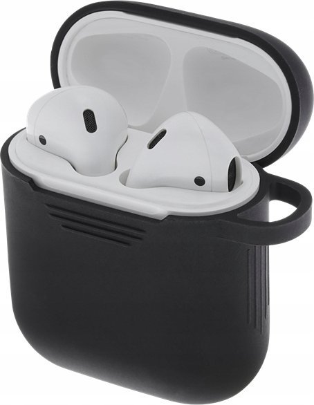 Deltaco Deltaco Silicone Case AirPods schwarz