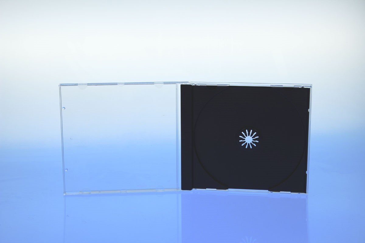 Omega OMEGA PUDEŁKO JEWEL CASE 1 CD PREMIUM BLACK [45773]