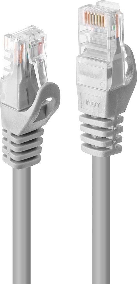 Lindy Patchkabel Cat5e U/UTP grau 2.00m (48402)