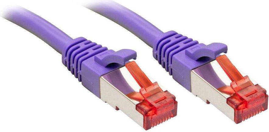 Lindy Patchcord, Cat.6, S/FTP, 3m, fioletowy (47825)