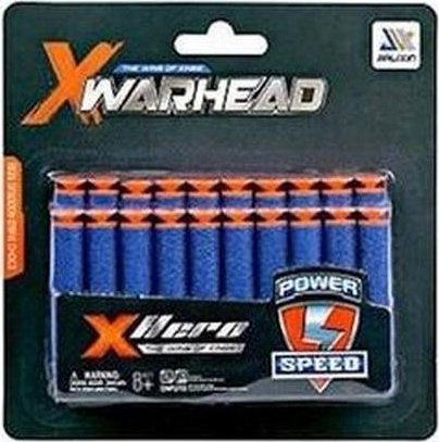 Maksik PROMO Strzałki piankowe, naboje z przyssawkami 20 sztuk JLX7112