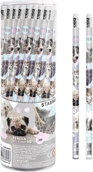 Starpak Ołówek z gum STK Cutiesp48 STARPAK