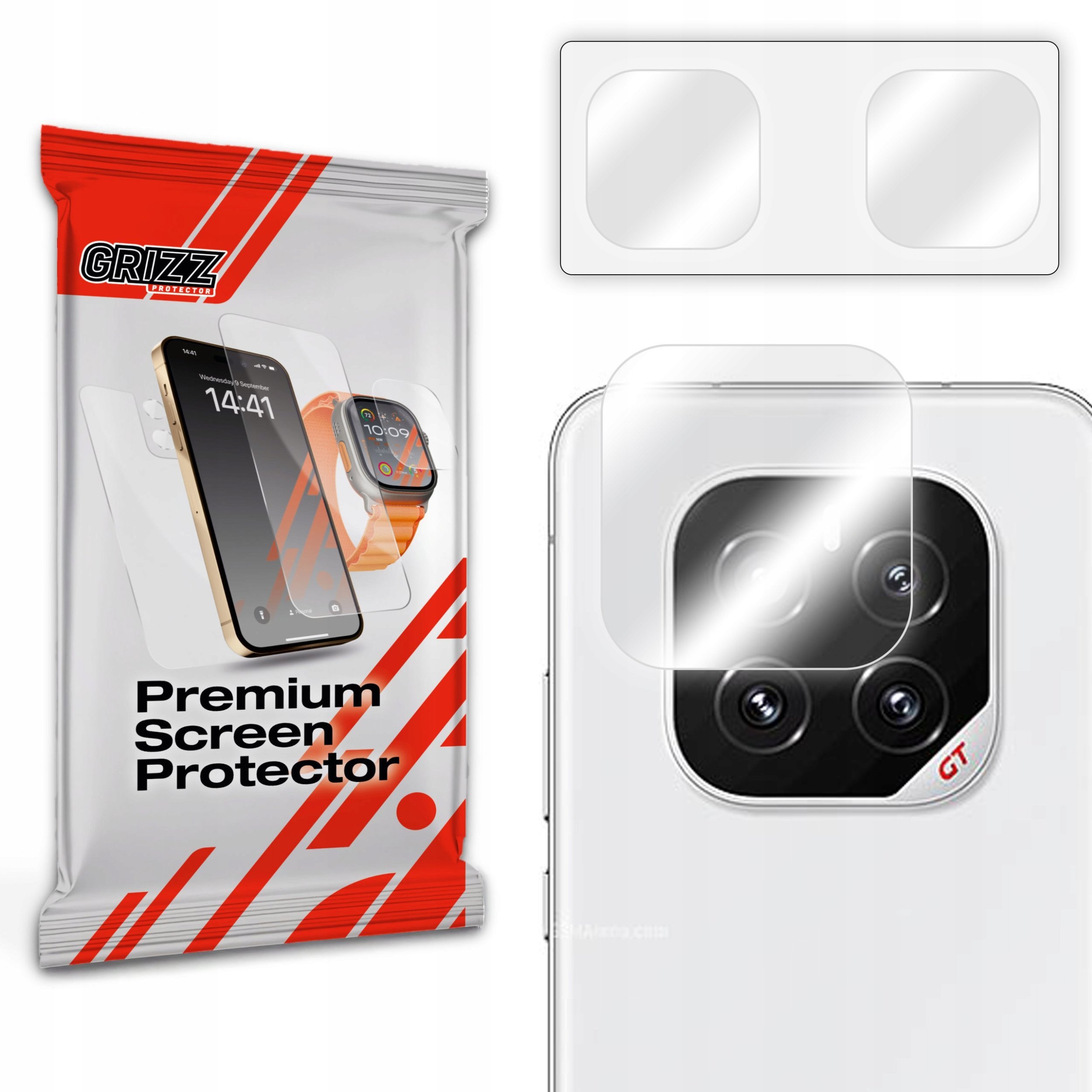 Szkło na aparat GrizzGlass HybridGlass Camera do Honor GT Pro