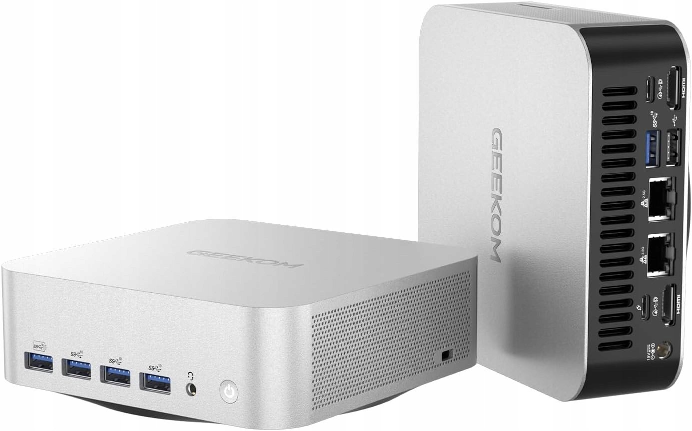 Komputer GEEKOM A8 Mini PC, AMD Ryzen 9 8945HS 8 rdzeni 16 wątków do 5,2 GHz