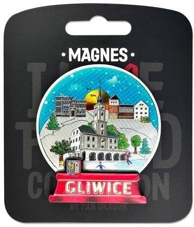 Pan Dragon Magnes I love Poland Gliwice ILP-MAG-C-GLIW-05