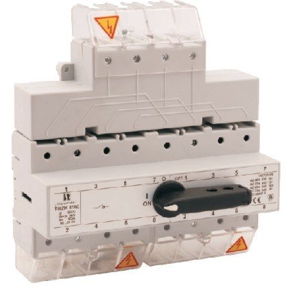 Spamel Przełącznik źródła zasilania 125A 3 bieguny + N nierozłączny PRZK-3125NWO2