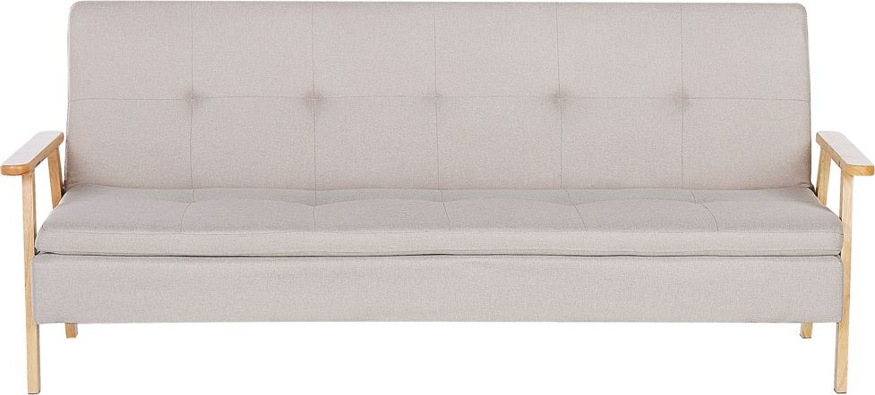 Shumee Sofa rozkładana beżowa TJORN