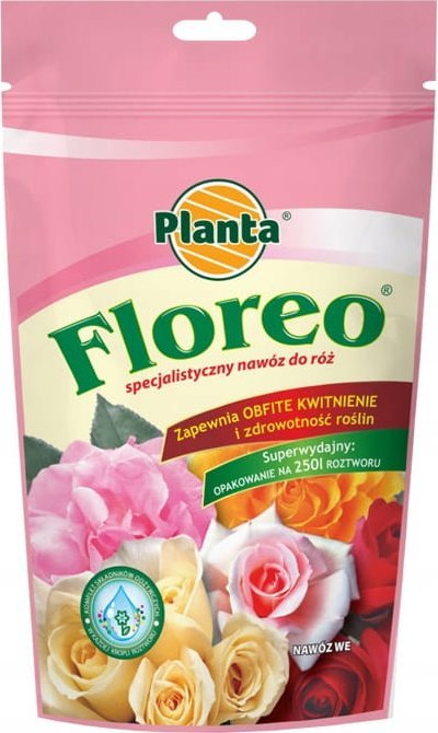 Nawóz do róż Floreo krystaliczny wydajna odżywka wieloskładnikowa 250g