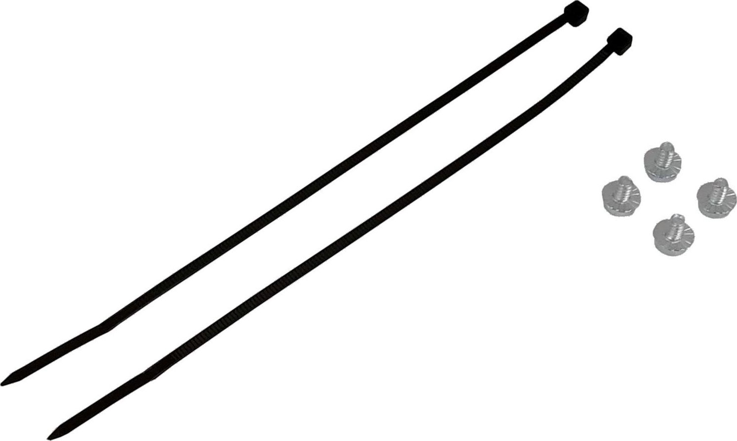 Akyga Śrubki do obudów + opaski zaciskowe (AK-CA-67)