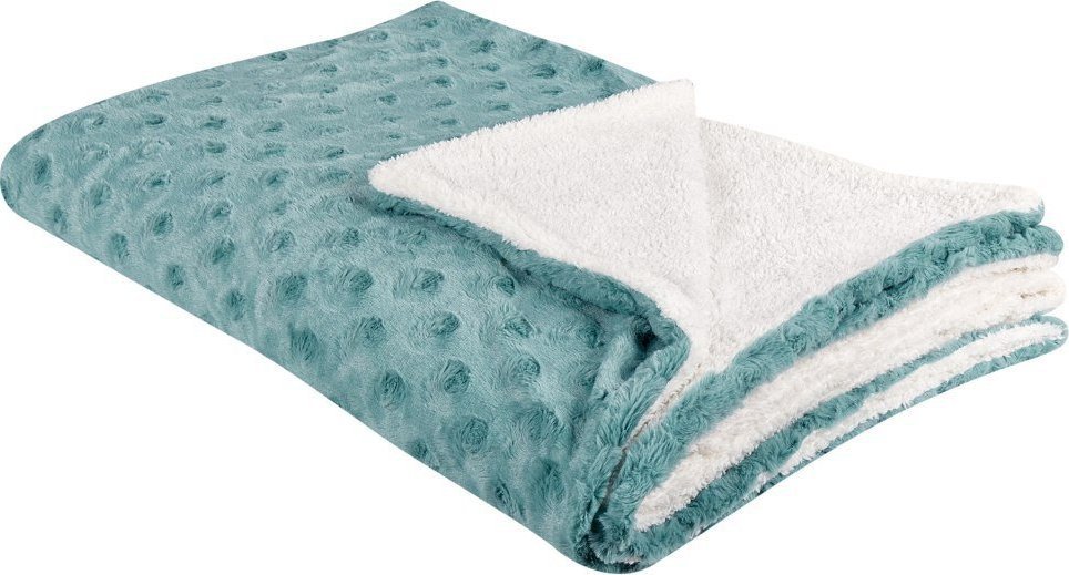 Beliani Narzuta na łóżko 150 x 200 cm jasnozielona KANDILLI