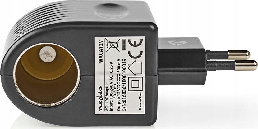 Nedis Nedis WACA12V zmieniacz płci / kabli Czarny