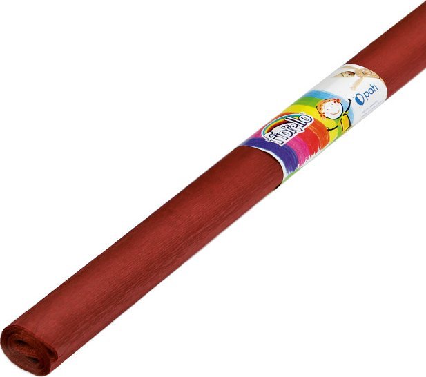 Fiorello Bibuła marszczona Fiorello 50x200cm brązowa -