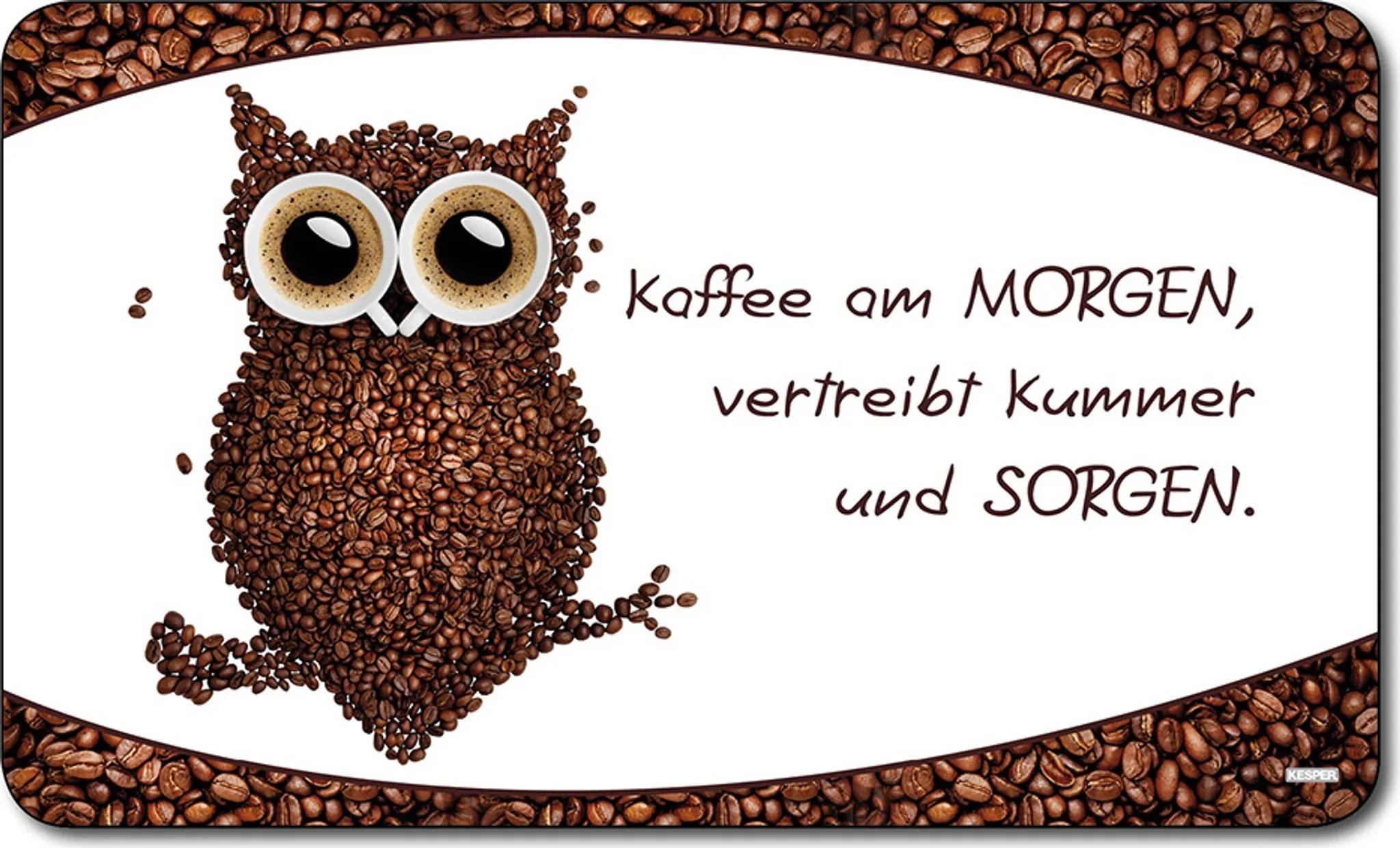 Kesper Deska śniadaniowa do krojenia Sowa melamina