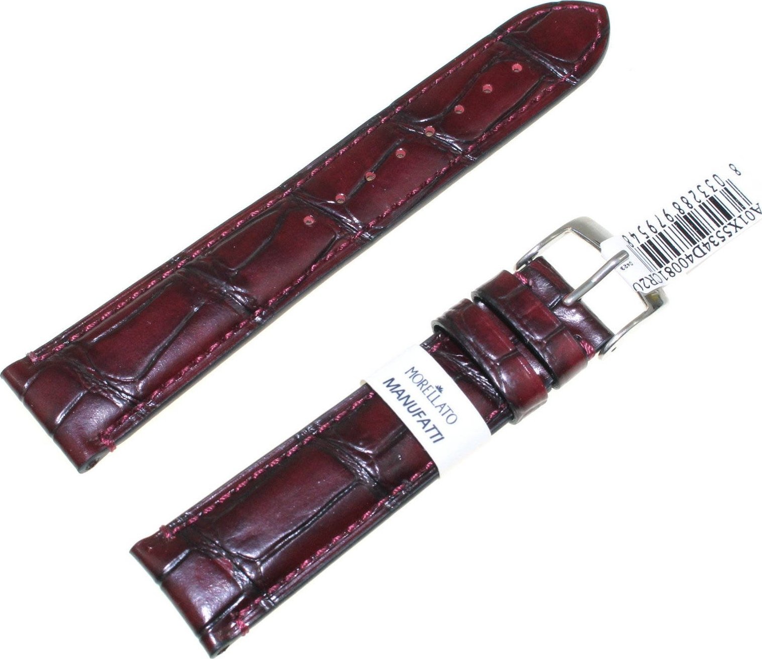 Morellato Skórzany pasek do zegarka 20 mm Morellato A01X5534D40081CR20