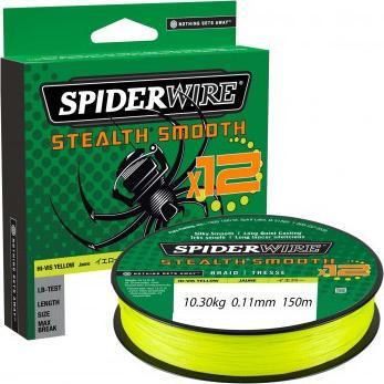 Spiderwire Plecionki Spiderwire SS12 Yellow 150m 0,11 mm