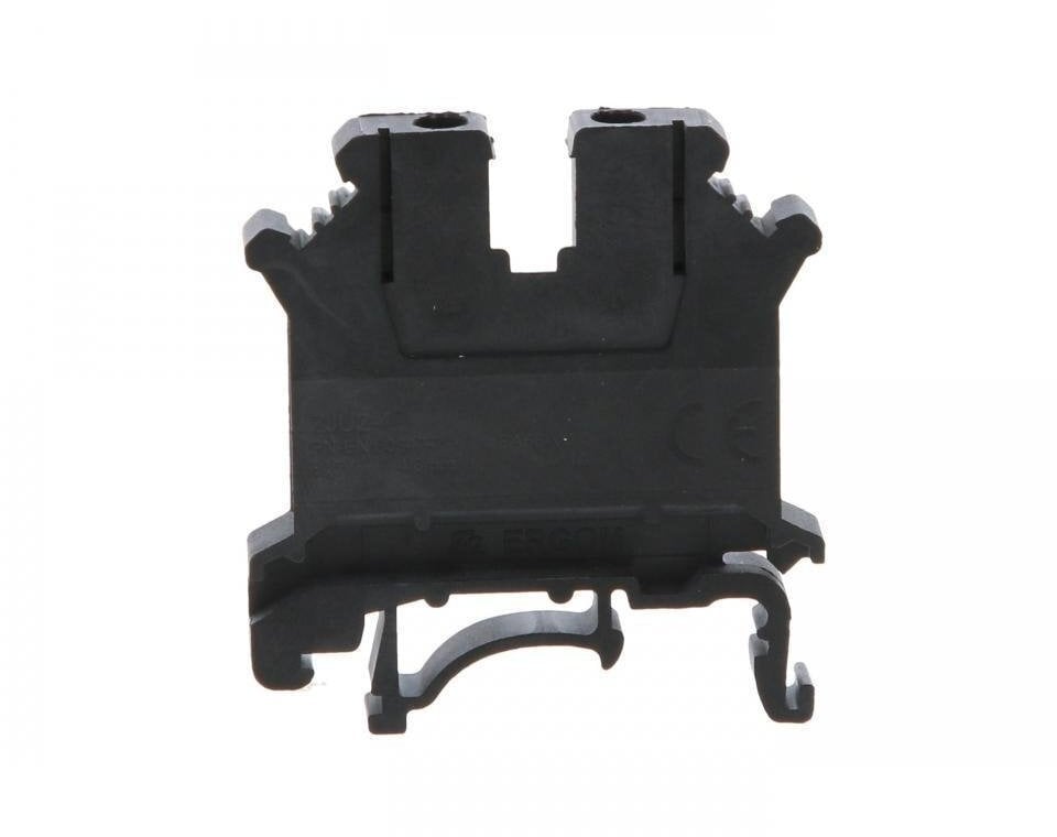 Ergom Złączka szynowa jednotorowa ZJU2-4/BK czarny R34RR-07010000345