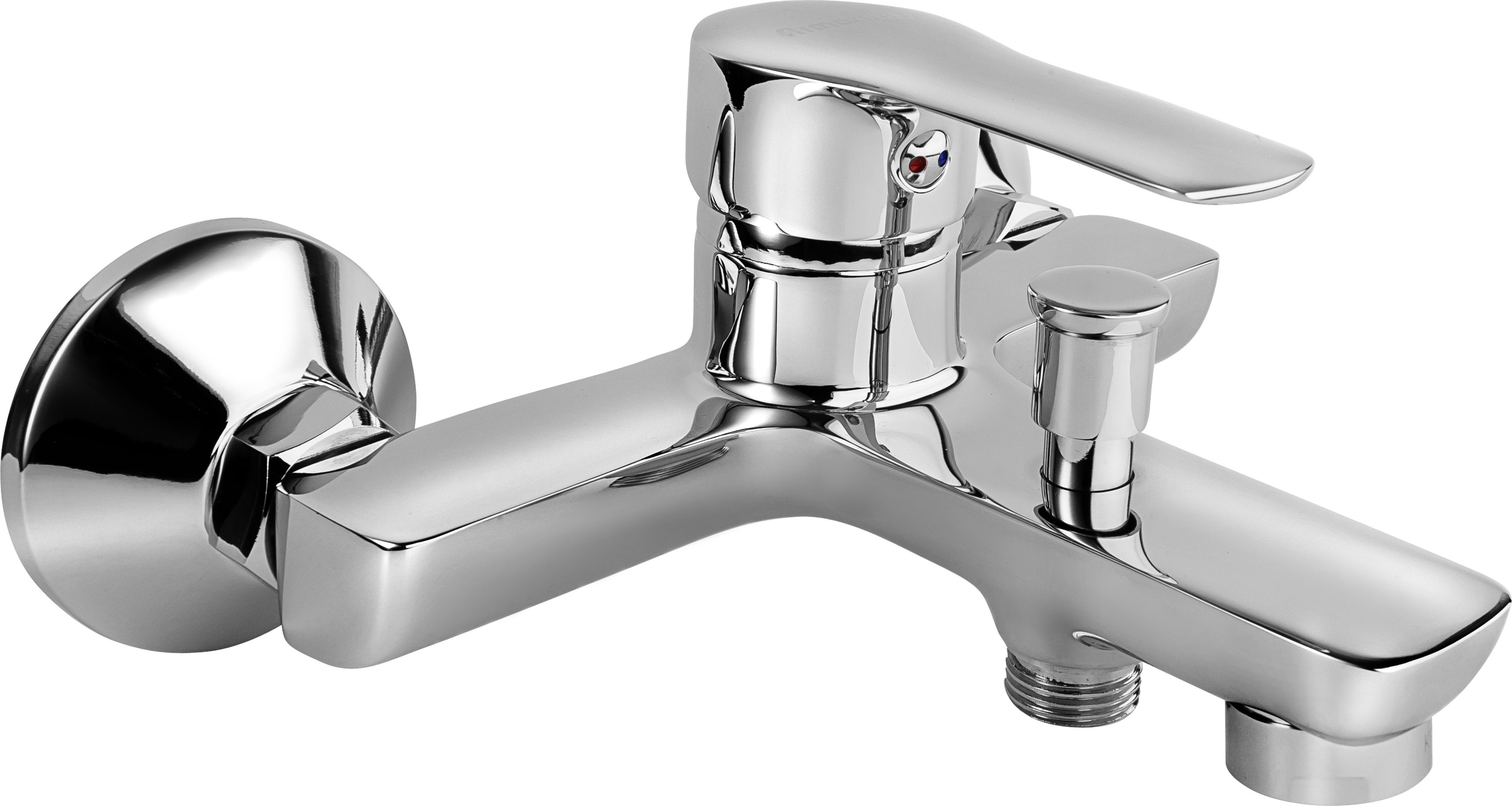 Bateria wannowa KFA Mohit ścienne chrom (5914-010-00)