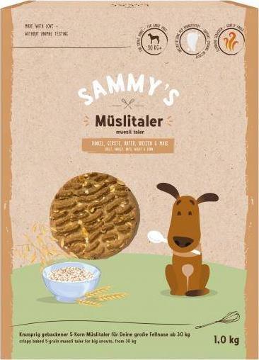Sammys Sammy's Muesli Taler Ciasteczka Dla Psa 1kg