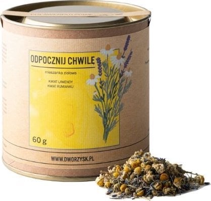 Dworzysk - Odpocznij Chwilę - Herbata sypana 60g - Opakowanie uzupełniające