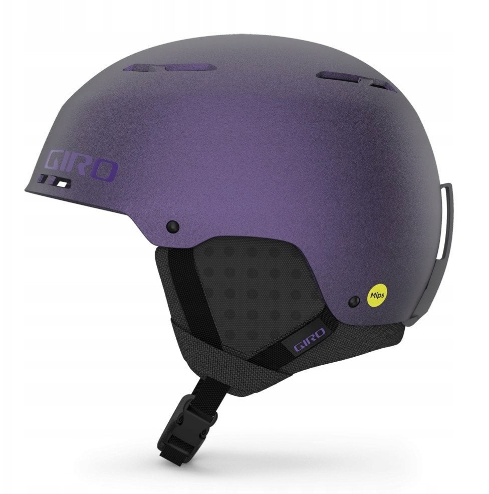 Kask zimowy GIRO EMERGE SPHERICAL MIPS matte black / purple pearl roz. L (59-62.5 cm) (NEW 2023/2024)