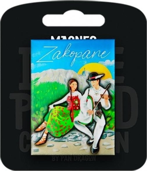 Pan Dragon Magnes I love Poland Zakopane