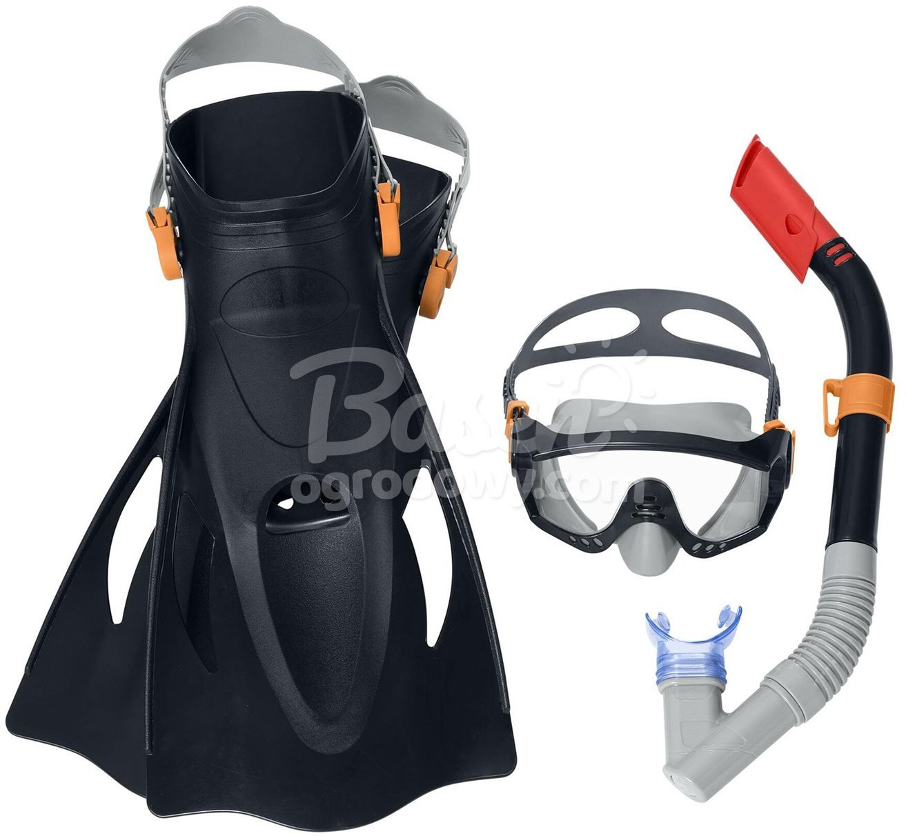 Zestaw do nurkowania czarny Bestway 25020
