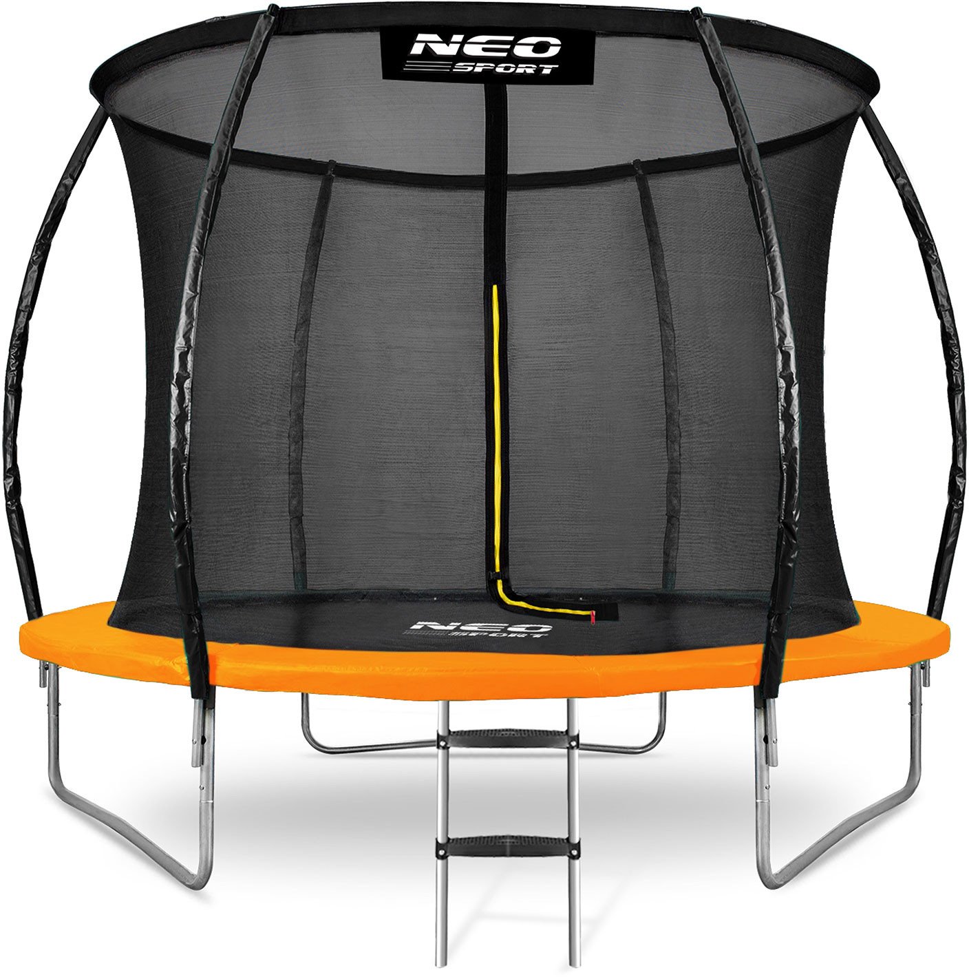 Trampolina ogrodowa Neo-Sport NS-08C201 z siatką wewnętrzną 8.5 FT 252 cm