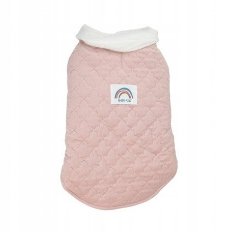 Barry King Kurtka dla psa różowa z rękawami rozmiar S 35