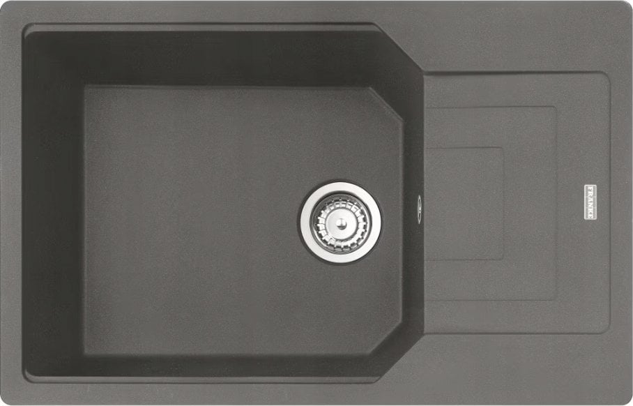 Zlewozmywak Franke Zlewozmywak 1k wbudowywany Fragranit+ Urban UBG 611-78 XL Kamienny Szary