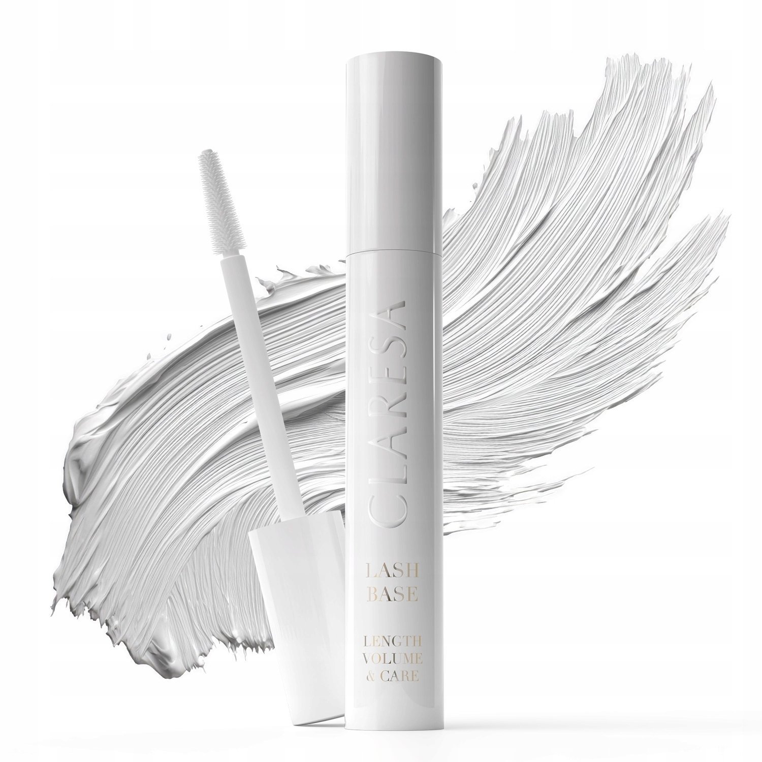 CLARESA_Lash Base Lenght Volume Care baza pod tusz wydłużająco-pogrubiająca 8g