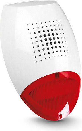 Satel Sygnalizator optyczno-akustyczny zewnętrzny z czerwonym światłem LED (SP-500 R)
