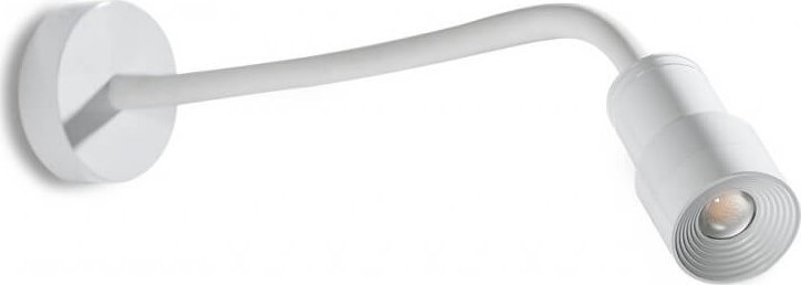 Kinkiet Azzardo Azzardo Lumi Flex AZ4562 kinkiet lampa ścienna 1x5W LED 3000K biały