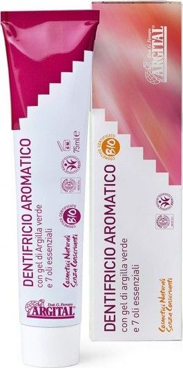 Argital Aromatyczna pasta do zębów z żelem z zielonej glinki